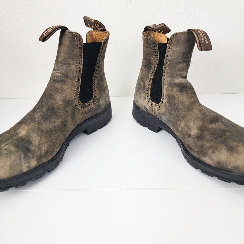 Blundstone 1351 Chelsea Boots Rust Brown US Women's 9.5 - Picture 3 of 7